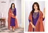 Kaseeda By Vishnu Crunchy Silk Dress Material